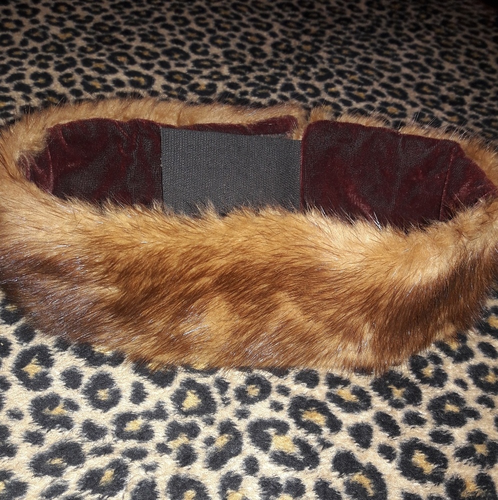 Whiskey Mink Head Band Custom Made